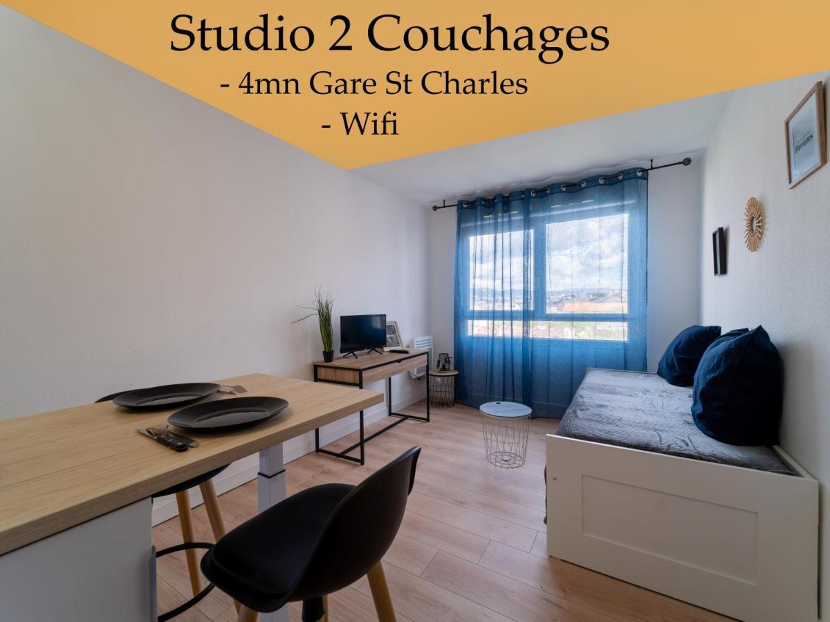 Appartement Climatise Avec Parking A 6Min A Pied De La Gare St Charles 마르세유 외부 사진