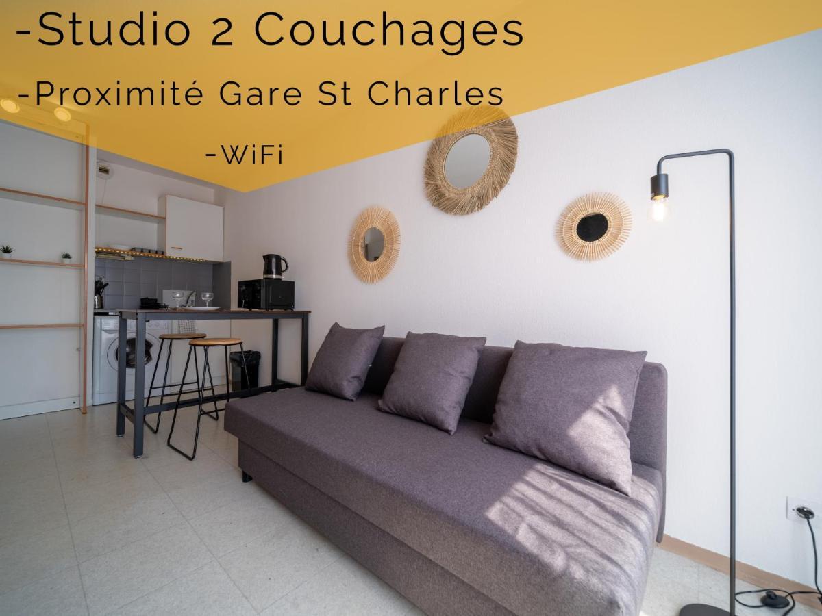 Appartement Climatise Avec Parking A 6Min A Pied De La Gare St Charles 마르세유 외부 사진