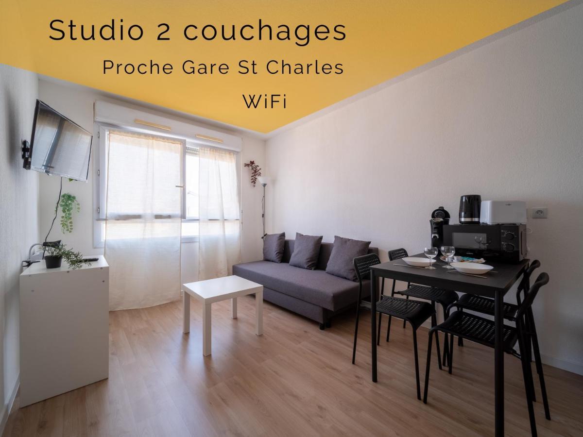 Appartement Climatise Avec Parking A 6Min A Pied De La Gare St Charles 마르세유 외부 사진