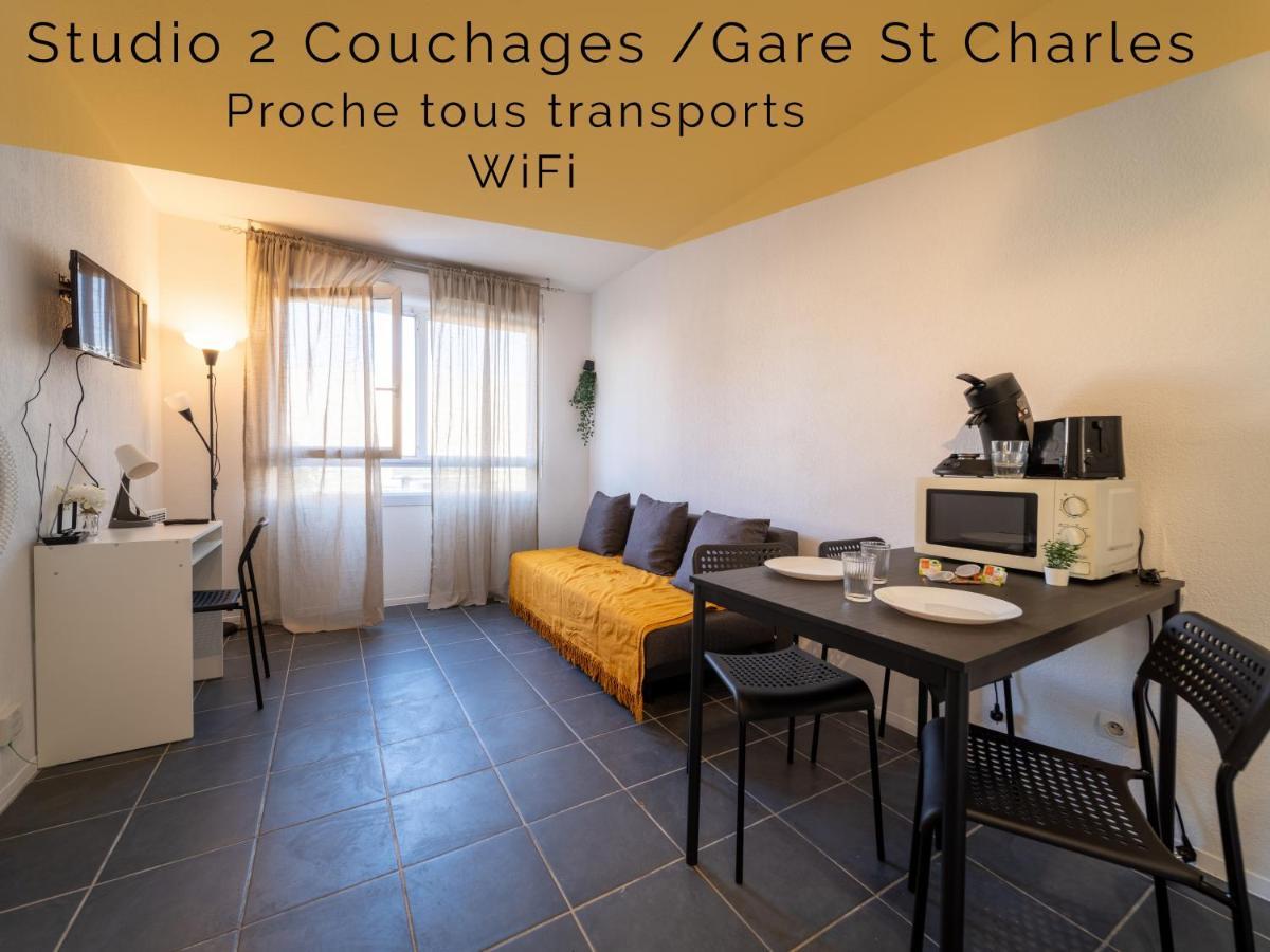 Appartement Climatise Avec Parking A 6Min A Pied De La Gare St Charles 마르세유 외부 사진
